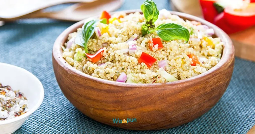 Nutty and Cheesy Quinoa Puns