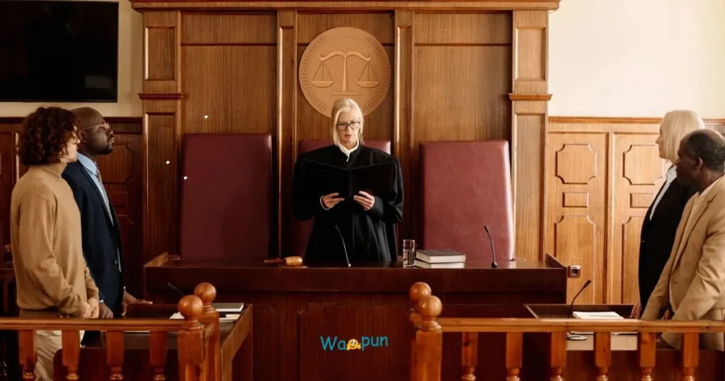 Funny Courtroom Judge Puns